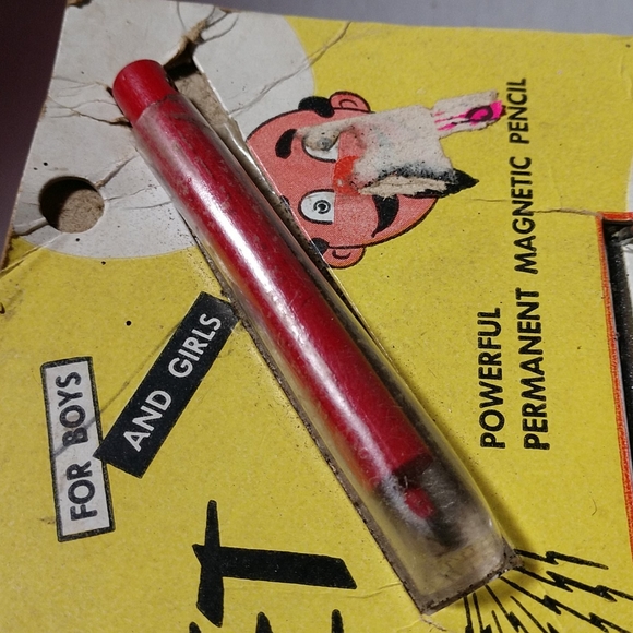 Vintage Dapper Dan The Magnetic Man Drawing Set - Picture 3 of 8